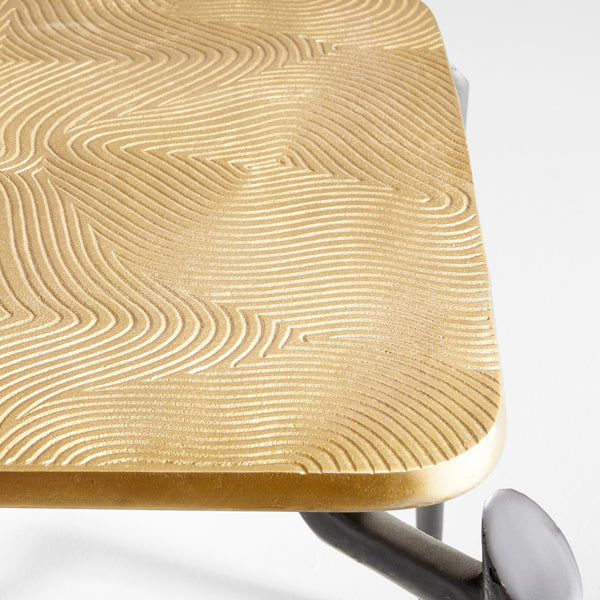 Tarsal Side Table | Black | Gold
