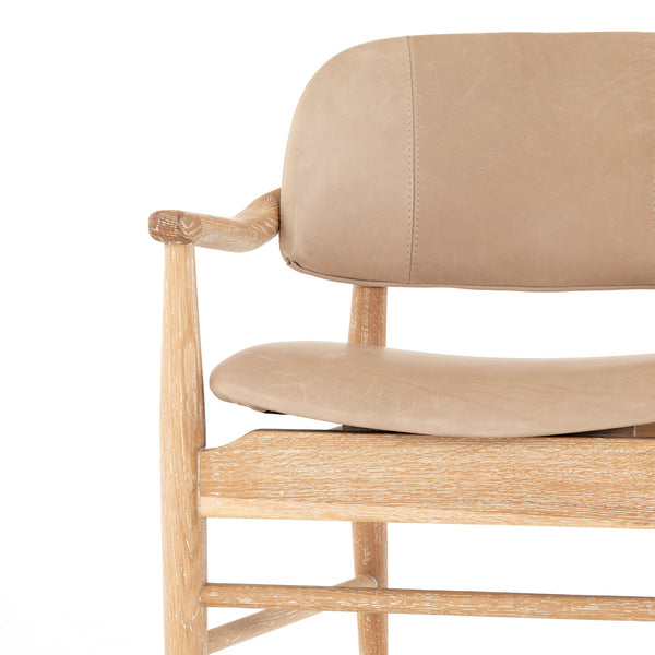 Josie Dining Chair In Vintage White Wash