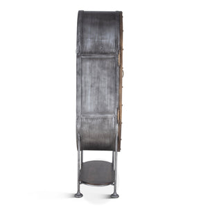 Bowery Tall Oval Bar Cabinet
