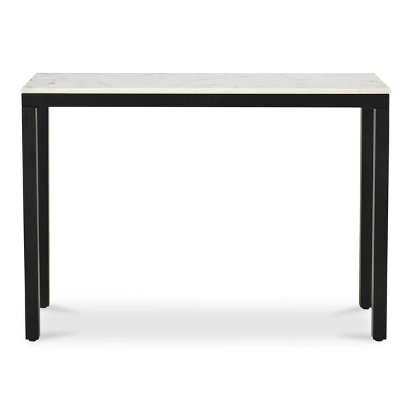 Parson Marble Console Table with Iron Frame
