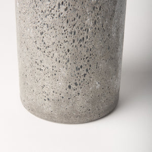 Emu Tall Black w/ Gray Vase