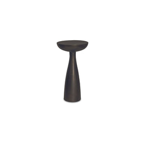 Moe's Greta Side Table Deep Bronze Aluminum