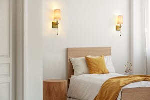 Sophia 1 Light Wall Sconce in Rubbed Brass Finish