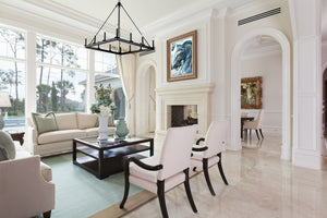 Barclay 12 Light Chandelier in Matte Black Finish