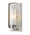Aideen 1 Light Wall Sconce in Brushed Nickel Finish