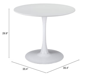 Opus Dining Table White