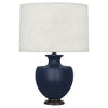 Matte Midnight Blue Michael Berman Atlas Table Lamp