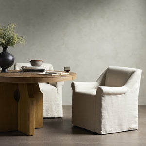 Bridges Slipcover Dining Armchair