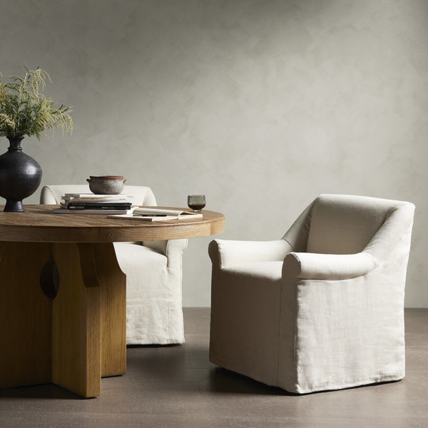 Bridges Slipcover Dining Armchair