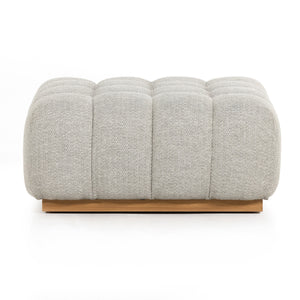 Roma Outdoor Ottoman Piece In Faye Ash
