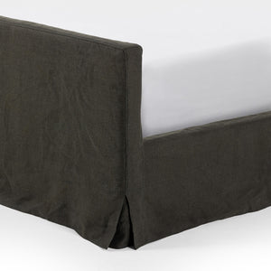Daphne Slipcover Queen Bed - Brussels Pine