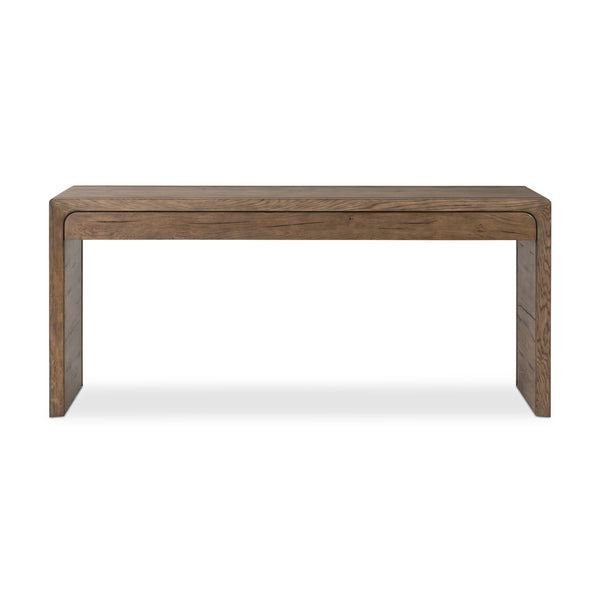 Henry Desk In Rustic Grey Veneer