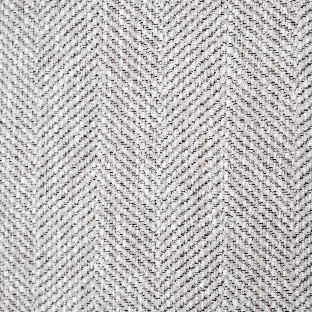 Olympus VI Frost Grey Fabric Wrapped Wooden Frame Accent Chair