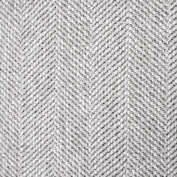 Olympus VI Frost Grey Fabric Wrapped Wooden Frame Accent Chair