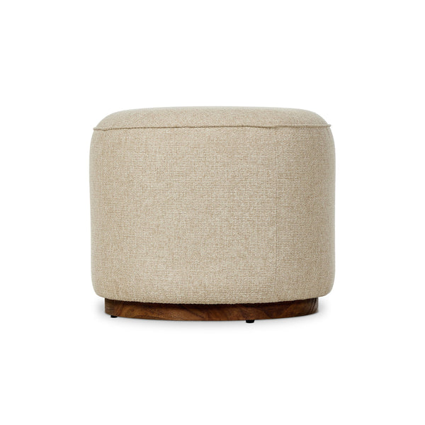 Sinclair Outdoor Ottoman - Hayes Cream