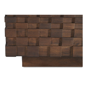 Easton Storage Coffee Table in Brown Wood