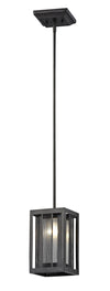 Meridional 1 Light Mini Pendant in Bronze Finish