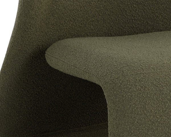SOPHIENE LOUNGE CHAIR - COPENHAGEN OLIVE