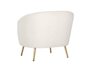 CLEA LOUNGE CHAIR - ALTRO WHITE