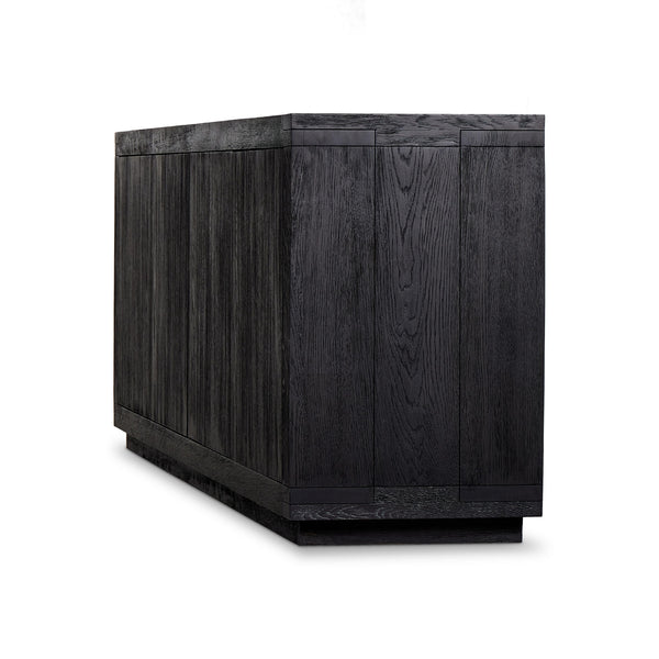 Warby Sideboard in Worn Black Oak