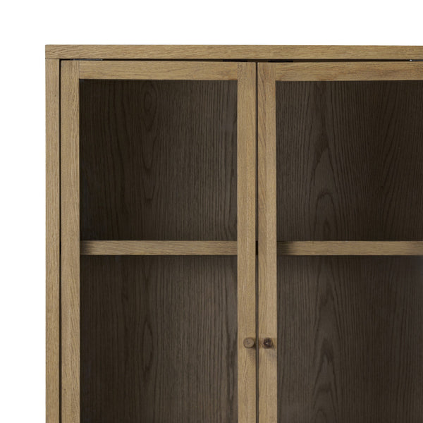 Bergstrom Cabinet - Warm Natural Oak Veneer
