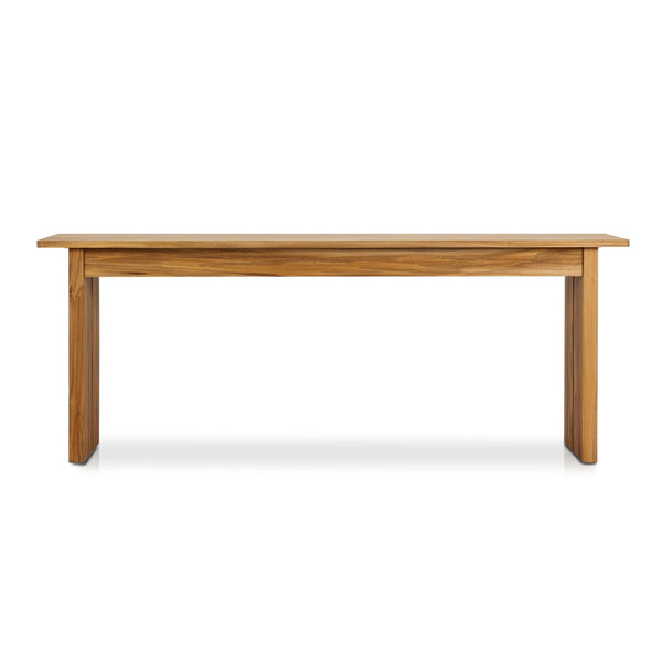Chapman Outdoor Console Table - Natural Teak-FSC