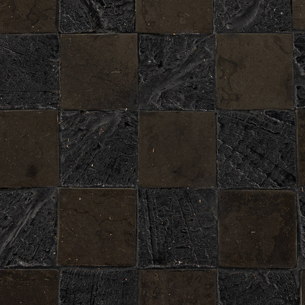 Chess Table In Carbonized Black