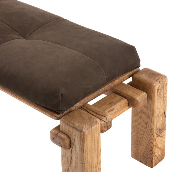 Marcia Accent Bench in French Oak