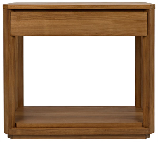 SL11 Side Table, Gold Teak