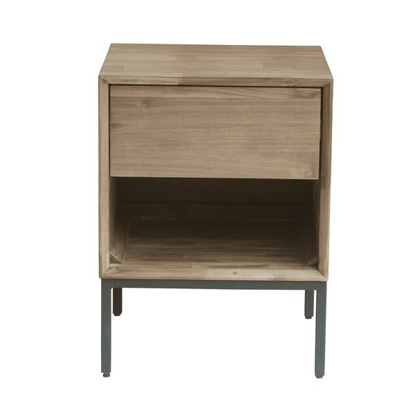 Hathaway KD Nightstand/Side Table, Drifted Sand