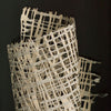 37" Black Shadow Box (Open Front) 'Weave Paper' ro
