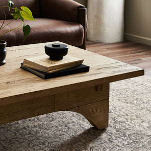 Kitridge Coffee Table in Bleached Alder