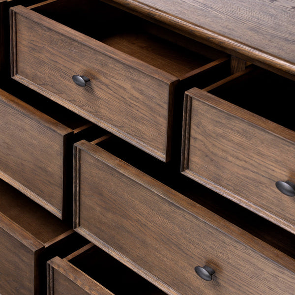 Russ Dresser In Aged Oak Veneer