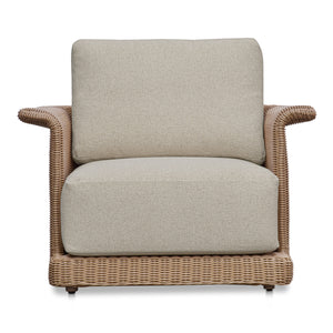Moe's Meredith Outdoor Accent Chair Beige