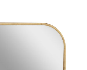 CALABASAS WALL MIRROR - RUSTIC OAK