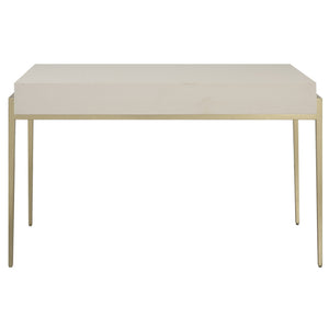 Jewel Modern White Desk