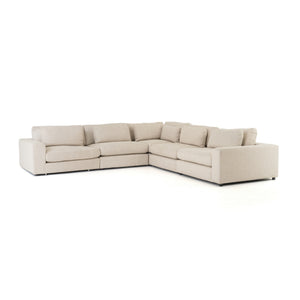Bloor 5 Piece Sectional in Essence Natural