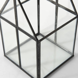 Sikes (Small) 6L x 6W x 10H Glass Terrarium