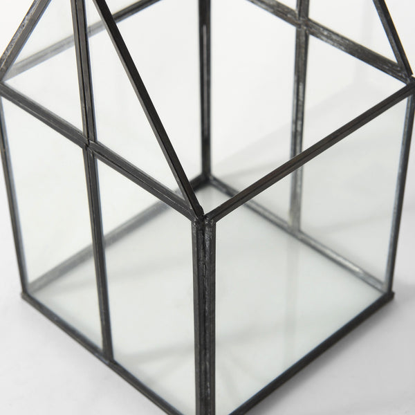 Sikes (Small) 6L x 6W x 10H Glass Terrarium