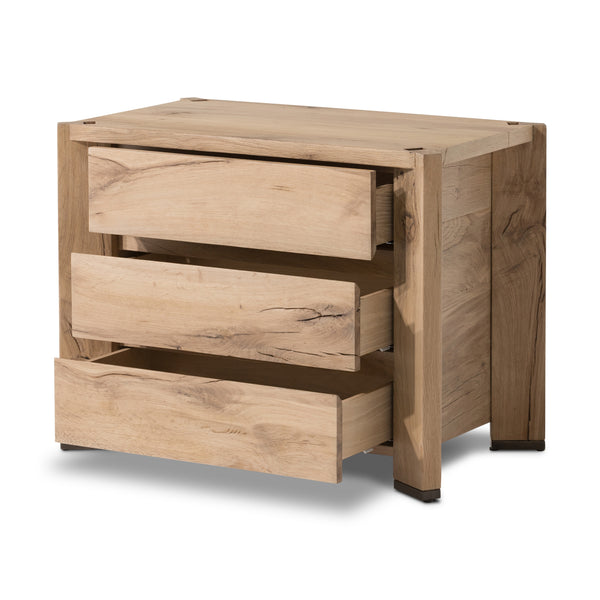 Cassio Nightstand in Natural Reclaimed French