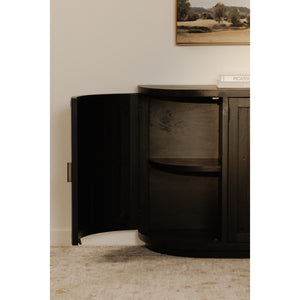 Nicola Black Reclaimed Pine Sideboard