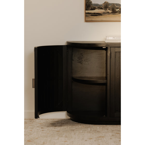 Nicola Black Reclaimed Pine Sideboard