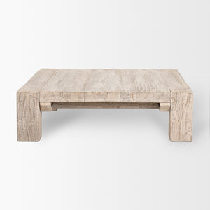 McArthur 48x48 Square Reclaimed Solid Wood Coffee Table