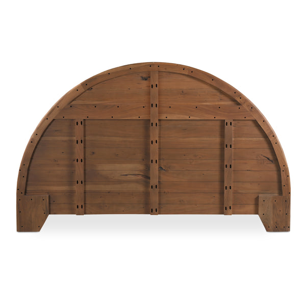 Moe's Watson Queen Bed in Brown Acacia
