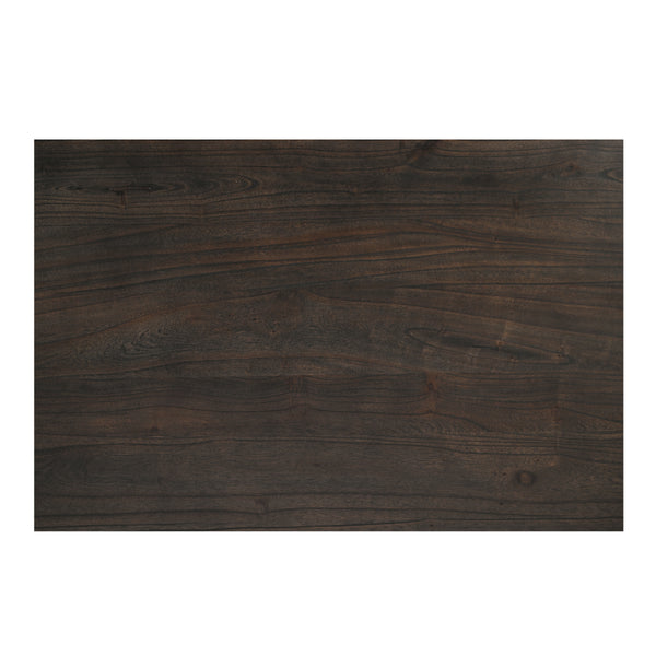 Moe's Glenn Round Dining Table in Dark Brown