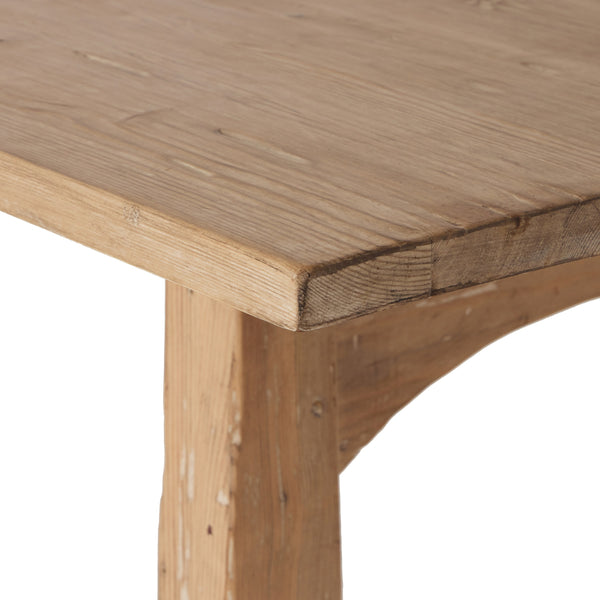 Clanton Dining Table In Aged Light Pine