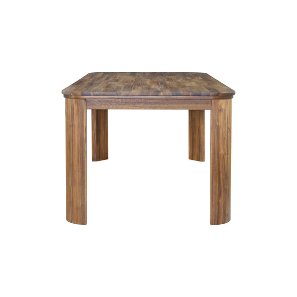 Wilmington KD 79" Dining Table, Brushed Brown 