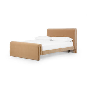 OPEN BOX - Mitchell Bed In Surrey Camel In Queen