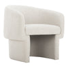 Franco Curved Chair in Oyster by Moe's