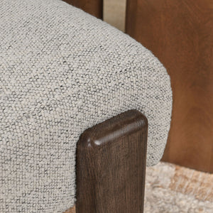 Chelsea Upholstered Dining Chair in Pixel Ivory